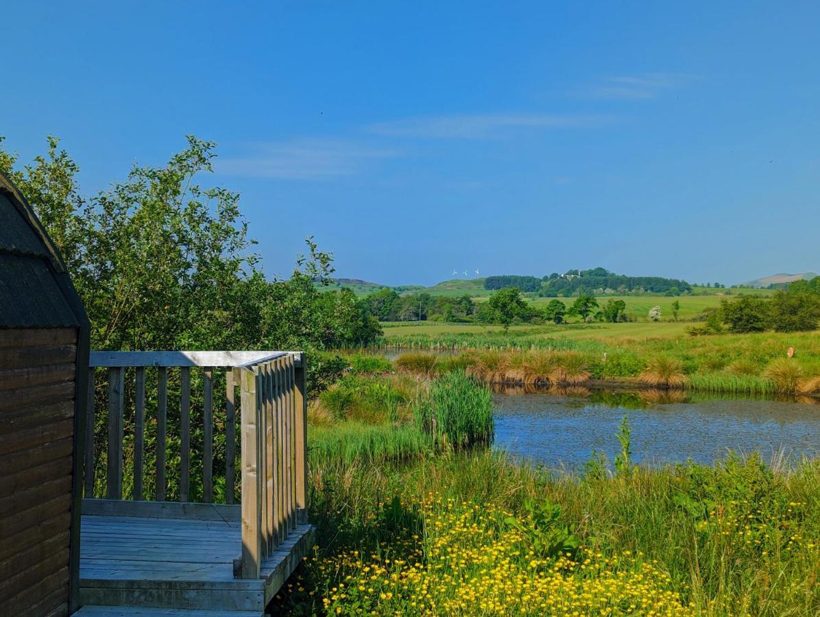 Pond View Pod 1 With Outdoor Hot Tub - Fife - Loch Leven - Lomond Hills Villa Kelty Luaran gambar
